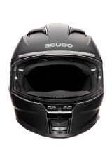 Scudo S1 Full Face Kapalı Güneş Vizörlü Motosiklet Kaskı Ece 22.06 Sertifikalı Mat Siyah XXL