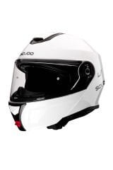 Scudo U1 Modüler Çene Açılır Güneş Vizörlü Motosiklet Kaskı Ece 22.06 Sertifikalı Beyaz