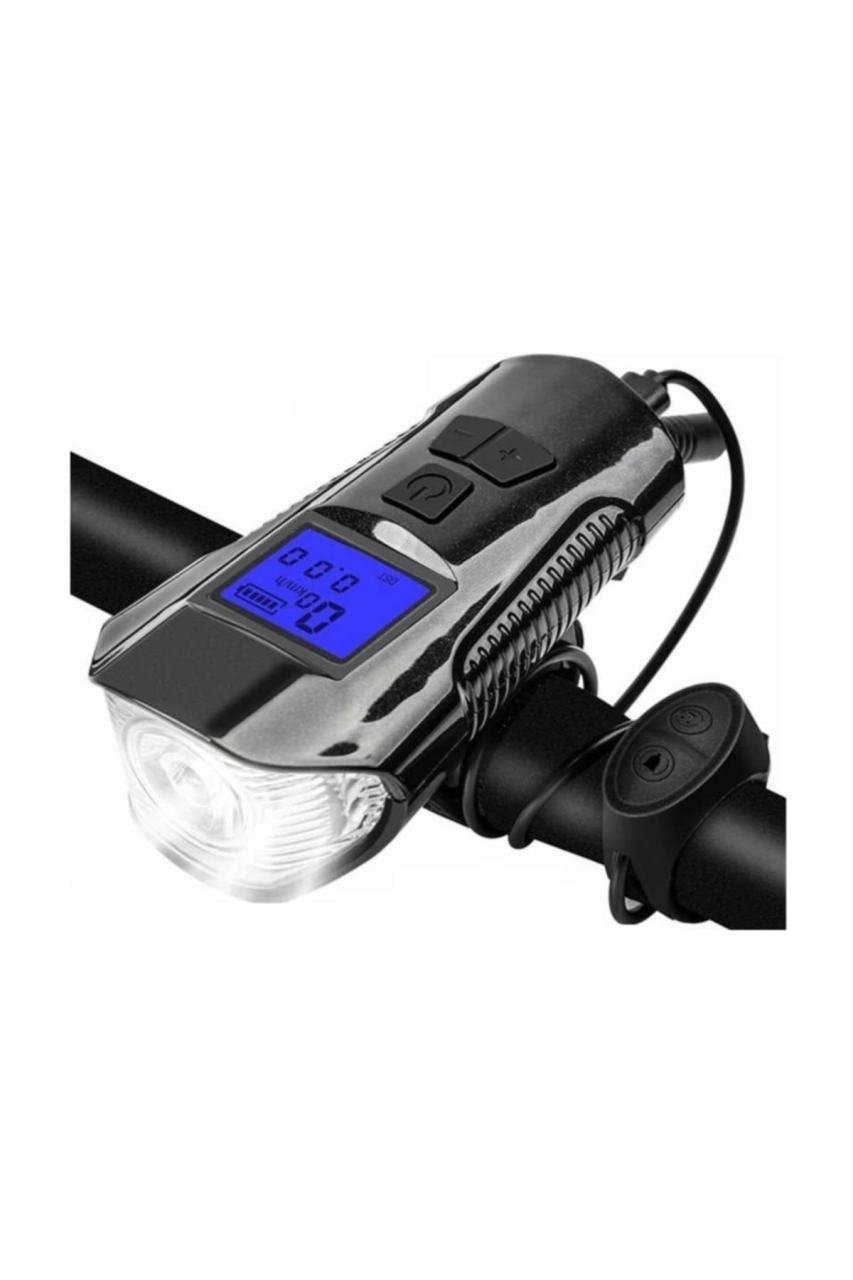XBYC 6029 Usb Bisiklet Ön Işık Km Saati