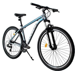 Geotech Mode 29 Econ 3 29 Jant 21 Vites Dağ Bisikleti - Gri/Turkuaz - 46 cm