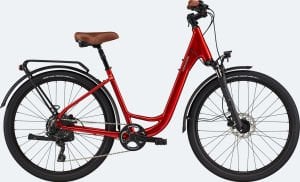 Cannondale Adventure EQ Şehir Tur Bisikleti - Kırmızı - 45 CM