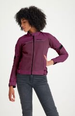 Scudo Paris Mor Yazlık Fileli Kadın Motosiklet Montu