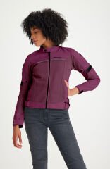 Scudo Paris Mor Yazlık Fileli Kadın Motosiklet Montu