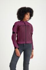 Scudo Paris Mor Yazlık Fileli Kadın Motosiklet Montu