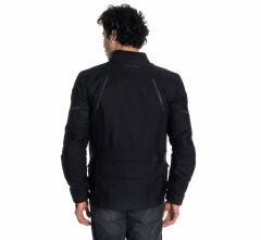 Scudo Vivaldi 4 Mevsim Motosiklet Ceketi - Siyah/Siyah - 3XL