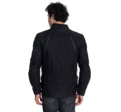 Scudo Vivaldi 4 Mevsim Motosiklet Ceketi - Siyah/Siyah - 4XL