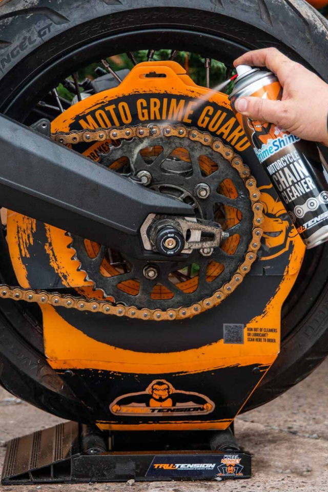 Tru-Tension M043 Moto Grime Guard Motosiklet Disk Koruma Bakım Kılıfı