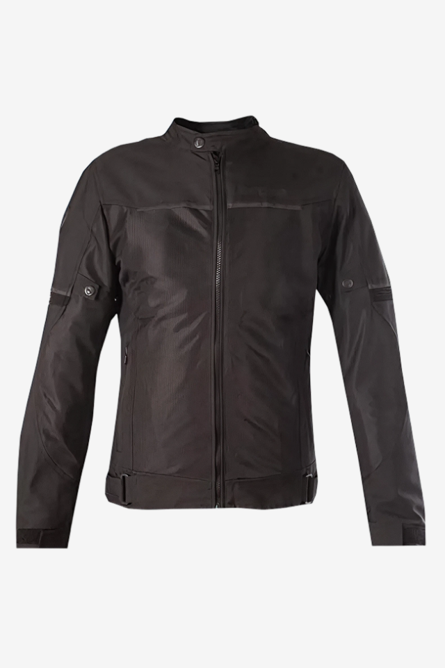 Scudo Milano Siyah Yazlık Fileli Erkek Motosiklet Montu 6XL