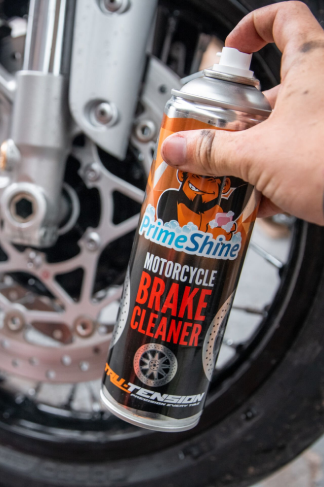 Tru-Tension M009 PrimeShine Motorcycle Break Cleaner 500ml Motosiklet  Balata Temizleyici Sprey