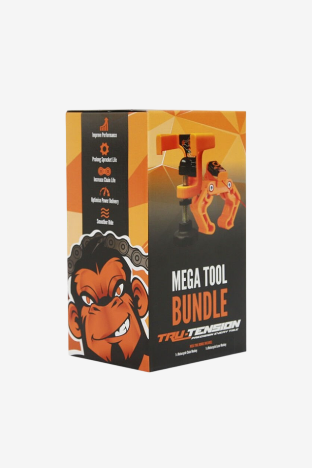 Tru-Tension M014 Mega Tool Bundle Chain Monkey & Laser Monkey Motosiklet Alet Seti