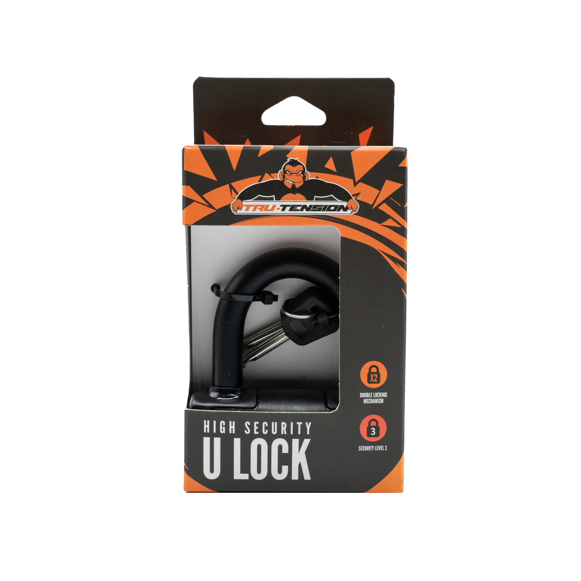 Tru-Tension M152 Motorcycle High Security U-Lock 13 mm Yüksek Güvenlikli Motosiklet U Kilit