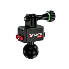 Nukrotech 360 Aksiyon Kamera Adaptörü Tak Çıkar Başlıklı