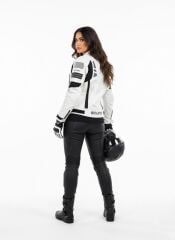 Scudo Lyon Gri 4 Mevsim Kadın Motosiklet Montu