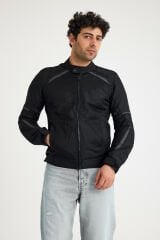 Scudo Rio Siyah 3 Mevsim Erkek Motosiklet Montu 7XL