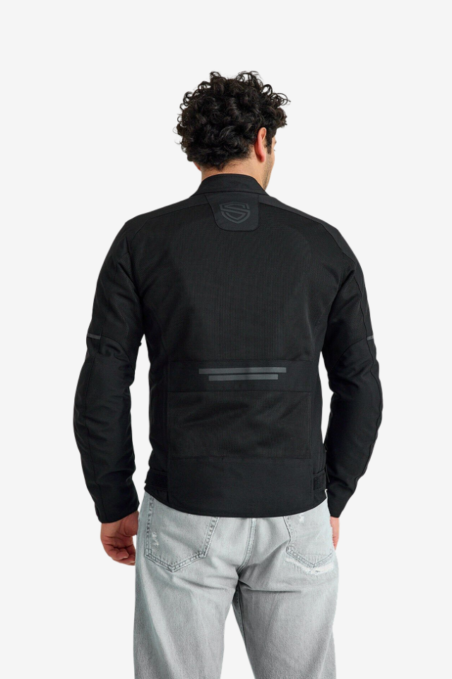 Scudo Rio Siyah 3 Mevsim Erkek Motosiklet Montu 2XL