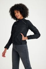 Scudo Tokyo Siyah 3 Mevsim Kadın Motosiklet Montu