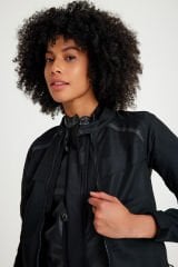 Scudo Tokyo Siyah 3 Mevsim Kadın Motosiklet Montu