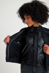 Scudo Tokyo Siyah 3 Mevsim Kadın Motosiklet Montu XS