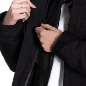 Scudo Vivaldi 4 Mevsim Motosiklet Montu - Siyah/Siyah 2XL