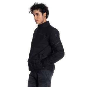 Scudo Vivaldi 4 Mevsim Motosiklet Montu - Siyah/Siyah 2XL