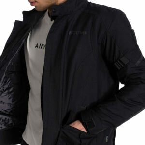 Scudo Vivaldi 4 Mevsim Motosiklet Montu - Siyah/Sarı