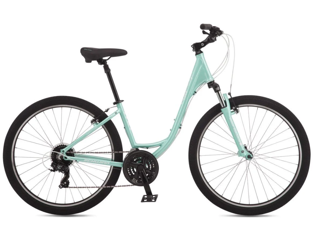 Schwinn Sierra Step-Thru 27.5 Jant Cruiser Şehir Bisikleti - Nane Mavisi - 41 cm