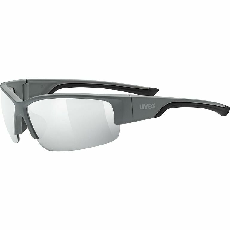 Uvex Sportstyle 215 Bisiklet Gözlüğü Mat Gri - Siyah