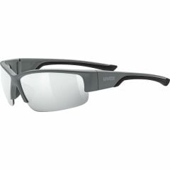 Uvex Sportstyle 215 Bisiklet Gözlüğü Mat Gri - Siyah