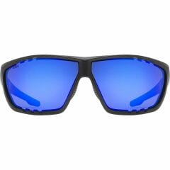 Uvex Sportstyle 706 Bisiklet Gözlüğü - Mat siyah / Mavi