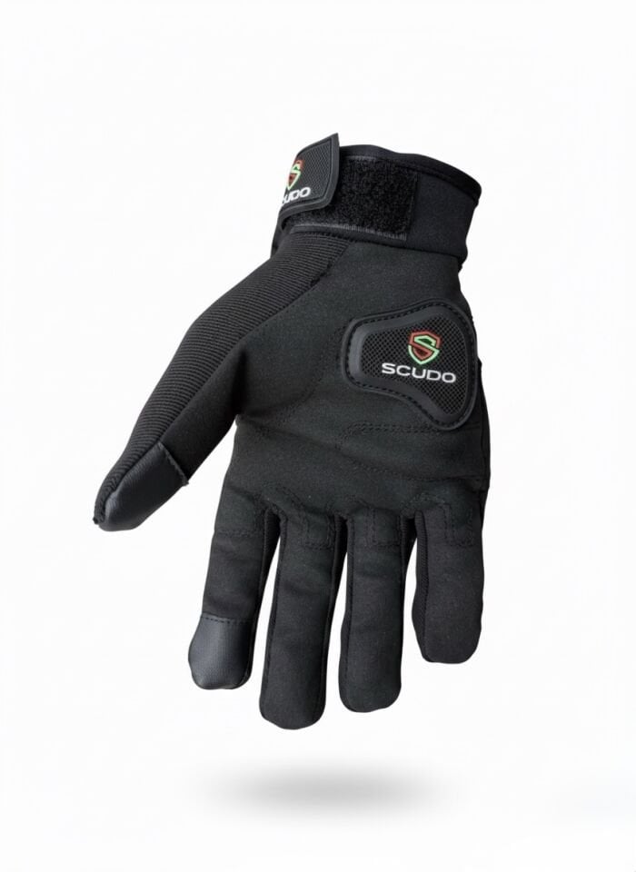 Scudo Strike 1 Uzun Parmak Motosiklet Eldiveni - CE EN 13594:2015 Sertifikalı XL