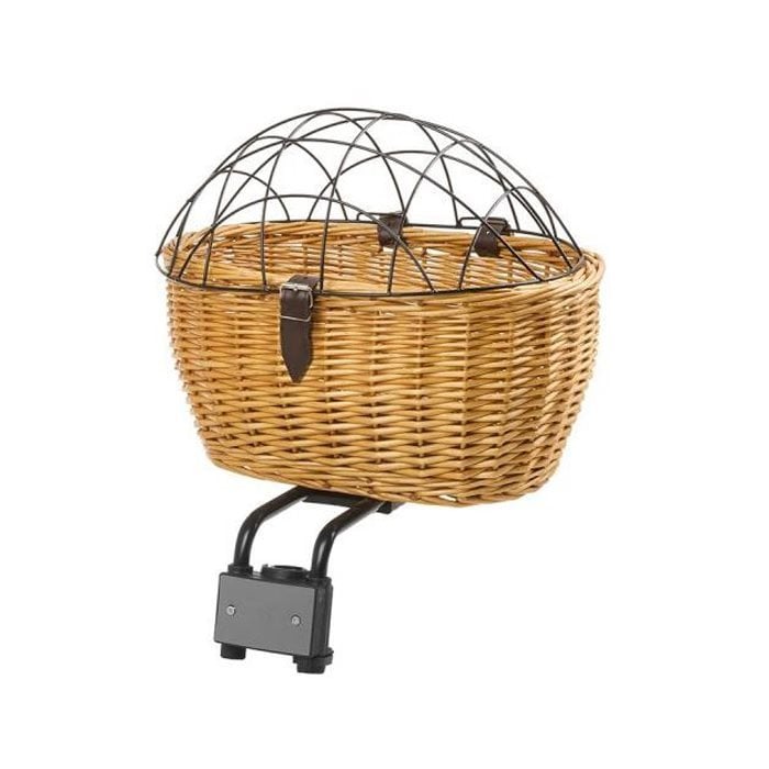 M-Wave Wicker Basket 2 in 1 With Kedi Köpek Hasır Sepet
