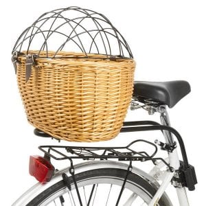 M-Wave Wicker Basket 2 in 1 With Kedi Köpek Hasır Sepet