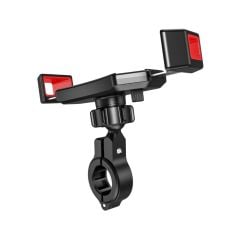 Nukrotech MLS Gidon ve Ayna Bağlantılı Motosiklet Bisiklet ve Scooter Telefon Tutucu