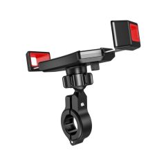 Nukrotech MLS Gidon ve Ayna Bağlantılı Motosiklet Bisiklet ve Scooter Telefon Tutucu