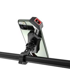 Nukrotech MLS Gidon ve Ayna Bağlantılı Motosiklet Bisiklet ve Scooter Telefon Tutucu