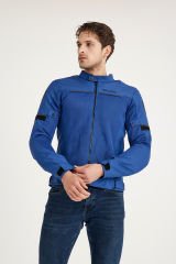 Scudo Milano Mavi Yazlık Fileli Erkek Motosiklet Montu