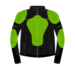 Scudo Santiago Kırmızı Yazlık Fileli Erkek Motosiklet Montu 2XL