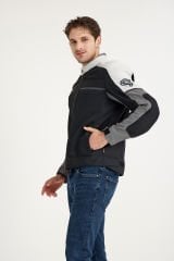 Scudo Santiago Antrasit Yazlık Fileli Erkek Motosiklet Montu