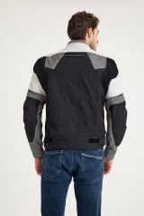 Scudo Santiago Antrasit Yazlık Fileli Erkek Motosiklet Montu