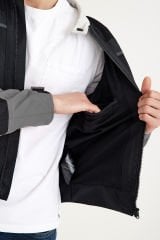 Scudo Santiago Antrasit Yazlık Fileli Erkek Motosiklet Montu