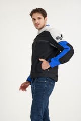 Scudo Santiago Mavi Yazlık Fileli Erkek Motosiklet Montu