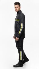 Scudo Londra Siyah Alt Üst Takım Motosiklet Yağmurluğu