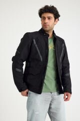 Scudo Alaska Cordura Siyah Kışlık Erkek Motosiklet Montu 2XL