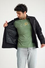 Scudo Alaska Cordura Siyah Kışlık Erkek Motosiklet Montu 2XL