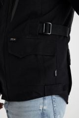 Scudo Alaska Cordura Siyah Kışlık Erkek Motosiklet Ceketi - 2XL