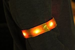 Valiente Ledli Bisiklet Koşu Uyarı Işığı