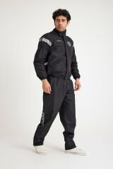 Scudo Peru Siyah Alt Üst Motosiklet Yağmurluğu