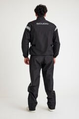 Scudo Peru Siyah Alt Üst Motosiklet Yağmurluğu