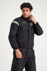 Scudo Peru Siyah Üst Motosiklet Yağmurluğu