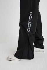Scudo Peru Siyah Alt Motosiklet Yağmurluğu - 4XL